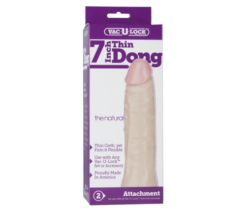 Vac-U-Lock - Dildo Natural