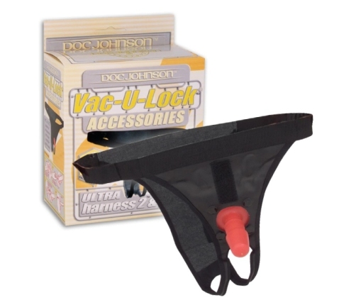 Doc Johnson Ultra Harness 2 uprząż z systemem mocowania Vac-U-Lock