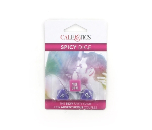 CalExotics Gra Parowa Kostki Aktywności 3 szt. do Zabawy w Parze