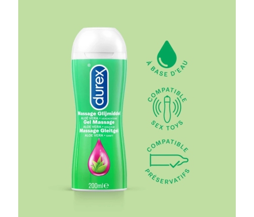 Durex - Massage Lubricant Aloe Vera 200 ml
