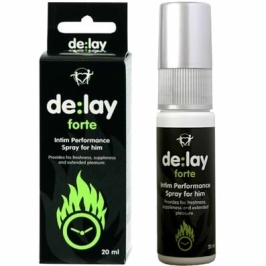 HOT Delay Forte 20 ml Spray - Refreshing Intimate Care Formula for Men