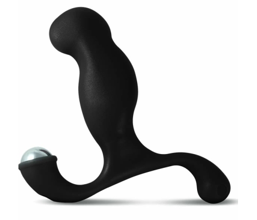 Nexus Excel Black masażer punktu G dla mężczyzn, stalowa kulka, 11 cm