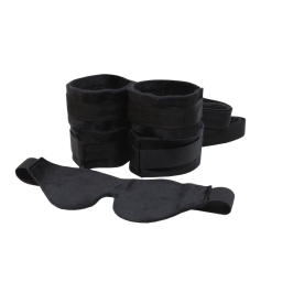 Sportsheets Beginner Bondage Set with Soft Blindfold, Adjustable Straps