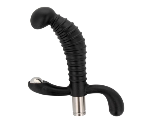 Nexus Vibro Prostate Massager Black - 5-Mode Microchip System, 11.5cm