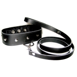 Sportsheets - Leather Collar & Leash