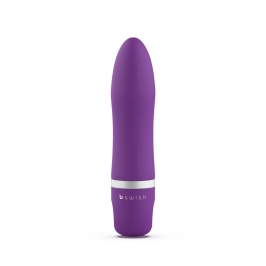 B Swish Bcute Classic Compact Silicone Massager Purple 10cm B Swish Bcute Classic Compact Silicone Massager Purple 10cm