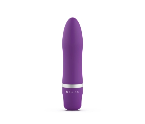 B Swish Bcute Classic Compact Silicone Massager Purple 10cm