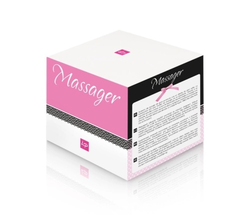 LoversPremium Massager 9x8.5cm with Pink LED & Ergonomic Handle