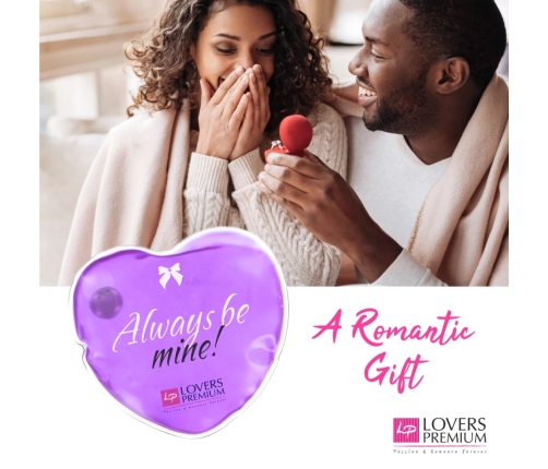 LoversPremium Hot Massage Heart XL Reusable Body Warmer 12x12cm Red