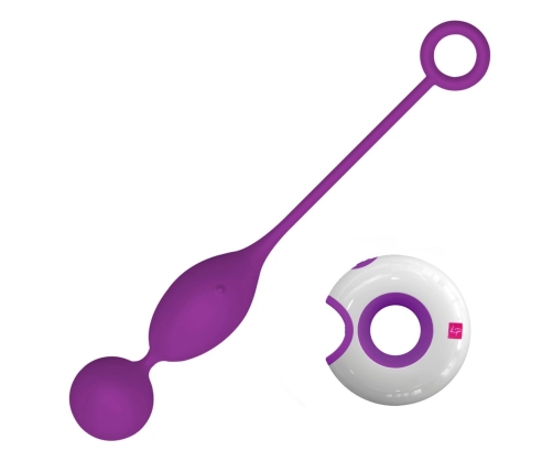 LoversPremium Julia Remote Silicone Egg, Waterproof, 7 Modes, Purple