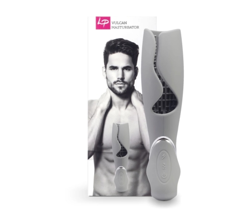 LoversPremium Vulcan Grey Intimate Massage Device, 10 Modes, USB, Waterproof