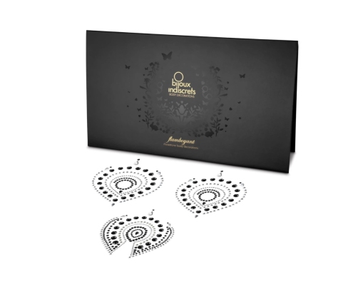 Bijoux Indiscrets - Flamboyant Black & Silver