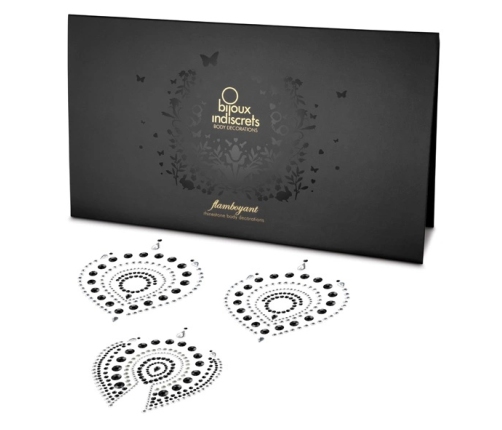 Bijoux Indiscrets - Flamboyant Black & Silver