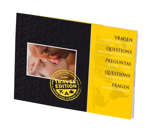 Tease & Please Discover Your Lover Travel Edition Board Game Multilingual