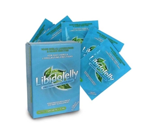 LibidoJelly Saszetki wspierające sprawność - 10x10ml, ekstrakty roślinne