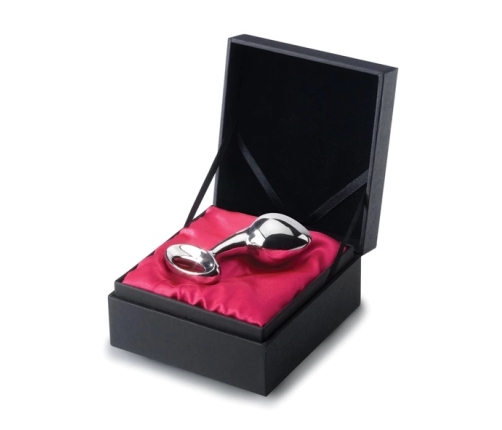 Njoy Pure Plug Large - Stainless Steel Analogue Insert with Ring 7 cm