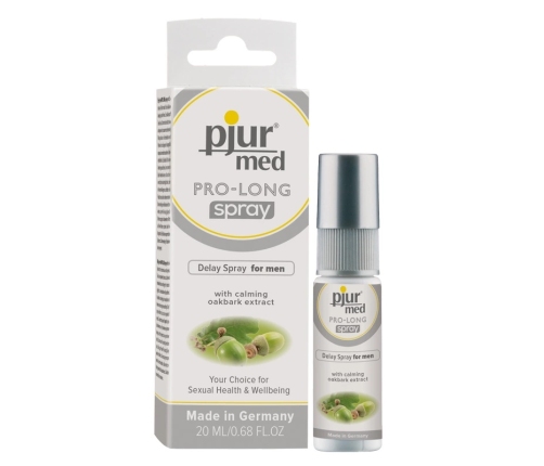 Pjur MED Pro-Long Spray opoźniający 20 ml - ekstrakt z kory dębu
