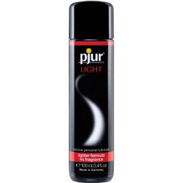 Pjur Light Silicone 100 ml - Delikatny lubrykant silikonowy bezzapachowy