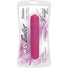 PowerBullet Breeze Extended Vibrating Massager Fuchsia 8.9cm PowerBullet Breeze Extended Vibrating Massager Fuchsia 8.9cm