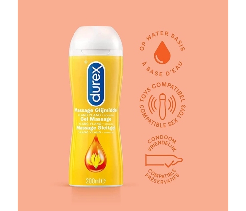 Durex - Massage Lubricant Ylang Ylang 200 ml