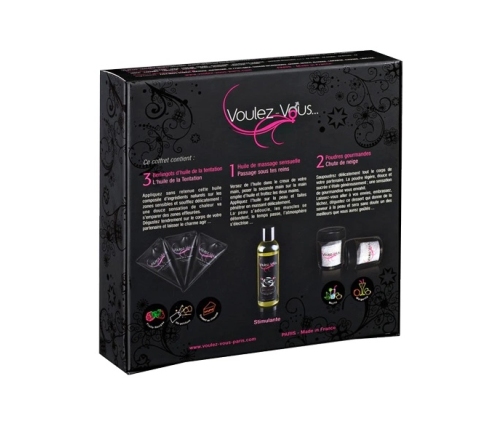Voulez-Vous Gift Box Cocktails - Sensory Massage & Body Care Set