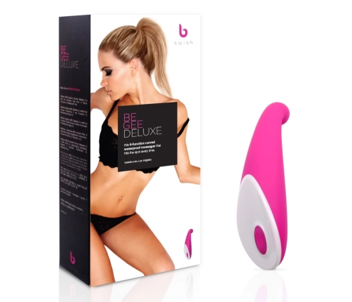 B Swish bgee Deluxe Cranberry - Waterproof Multi-Function Massager