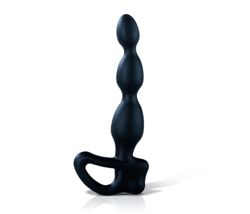 Mystim Big Bend-it Flexible Intimate Electro System Silicone Black