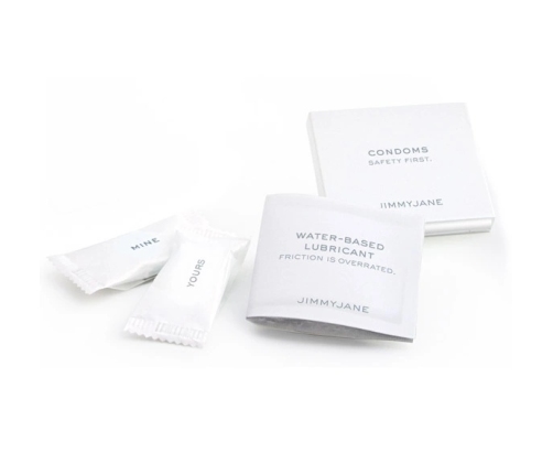 Jimmyjane Essentials Pocket Pleasure Set - Travel Kit with Lubricant & Condoms