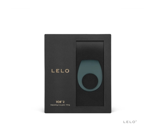 LELO Tor 2 Intimate Silicone Ring Dark Green Waterproof Rechargeable