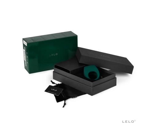 LELO Tor 2 Intimate Silicone Ring Dark Green Waterproof Rechargeable