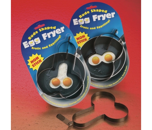 Rude Shaped Egg Fryer Boobs