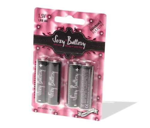 Sexy Battery AA Xtra Endurance Alkaline 1.5V 4-Pack Cylindrical