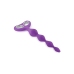 Plaisirs Secrets Anal Chain Purple Silicone Flexible 26cm