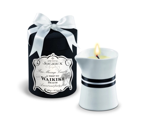 Petits Joujoux Waikiki Massage Candle 180g Coconut Pineapple Aroma
