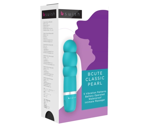 B Swish Bcute Classic Pearl Jade - Compact Waterproof Silicone Massager