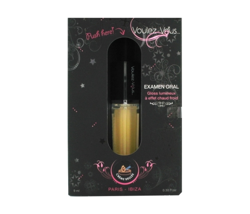Voulez-Vous... Light Gloss Creme Brulee, Hot-Cold Sensation, 9ml