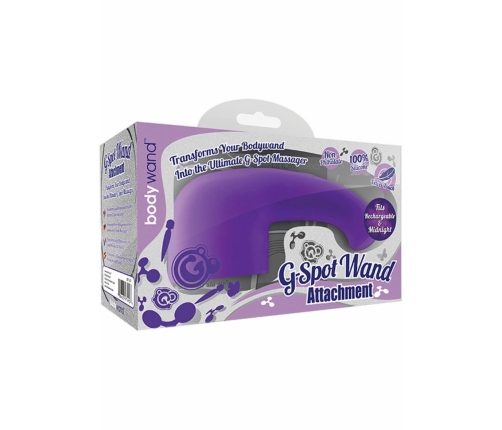Bodywand G-Spot Silicone Attachment Purple - Velvet Touch Accessory