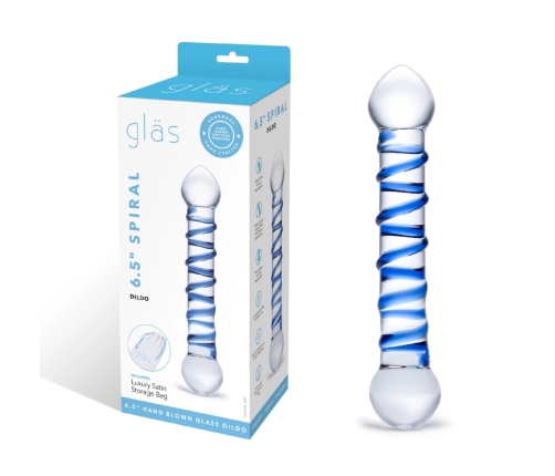 Glas Slimline G-Spot Glass Model 20.3cm - Elegant Curved Design