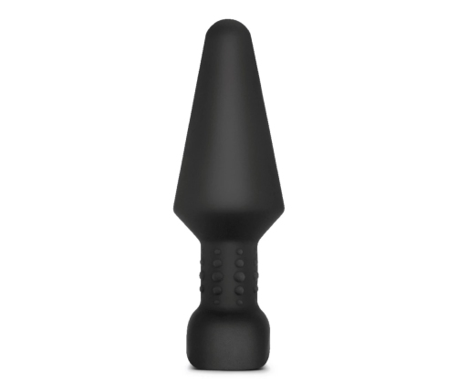b-Vibe Rimming Plug XL Black - Advanced Intimate Machine with Rotating Beads