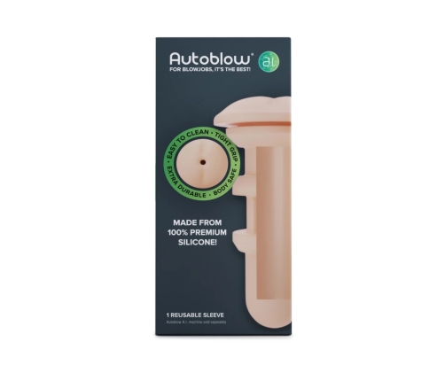 Autoblow - A.I. Anus Sleeve White