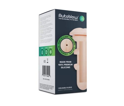 Autoblow - A.I. Anus Sleeve White