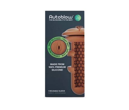 Autoblow - A.I. Vagina Sleeve Brown