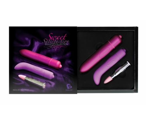 Rocks-Off Sweet Satisfaction Bullet Collection 3-Piece Waterproof Set