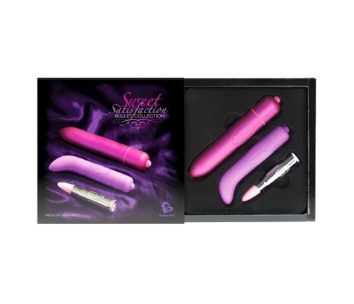 Rocks-Off Sweet Satisfaction Bullet Collection 3-Piece Waterproof Set
