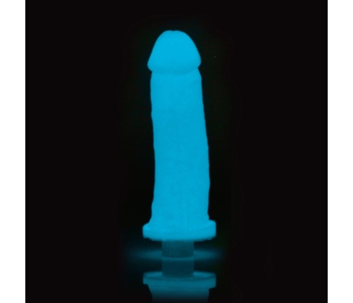 Clone-A-Willy Glow-in-the-Dark Blue Molding Kit Vibrating Model