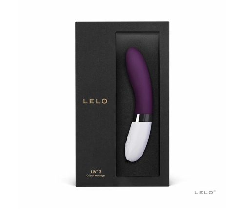 LELO Liv 2 Plum - kompaktowy model, 8 programow, silikon, fioletowy