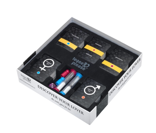 Tease & Please Discover Your Lover Board Game for Couples, English Version