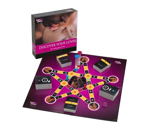 Tease & Please Discover Your Lover Board Game for Couples, English Version