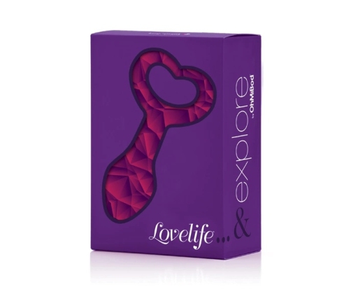 OhMiBod Lovelife Explore Silicone Intimate Plug Pink Medium