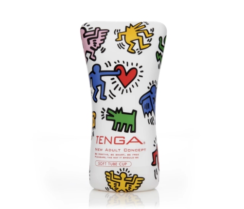 Tenga Keith Haring Soft Tube Cup - Limited Edition Intimate Device